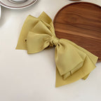 大きめリボン｜スプリングクリップヘアピン