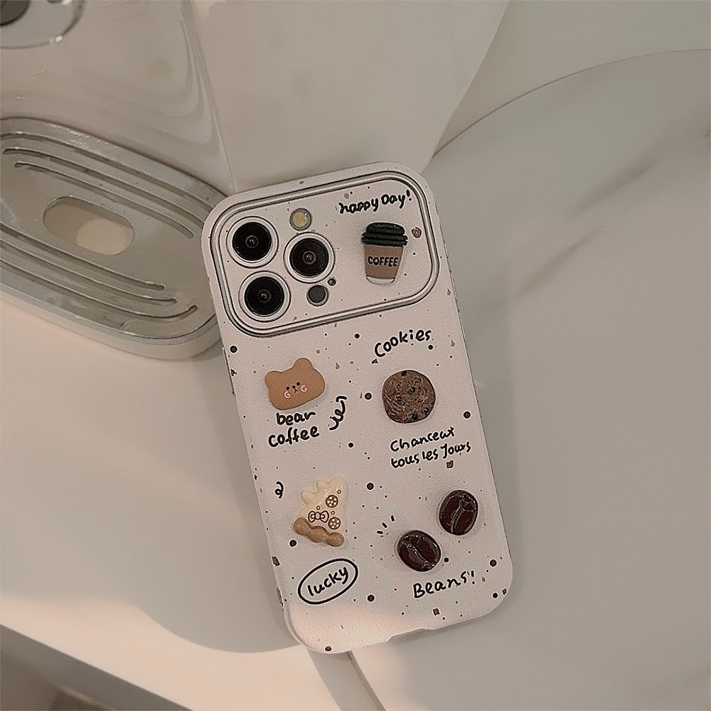 くまカフェ日和｜立体スイーツiPhoneケース