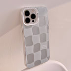 ゆらぎチェック｜シルバーiPhoneケース