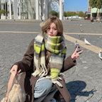 ソフトボーダーボリュームマフラー