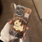 ビーズチャーム付き｜ころんとシルエットのiPhoneケース