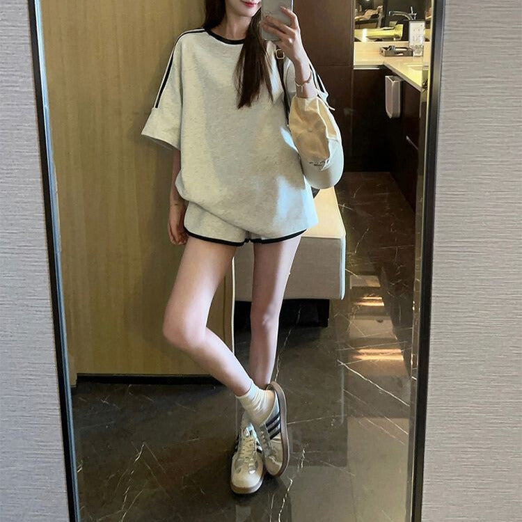 サイドラインセットアップ｜半袖＆ショートパンツ