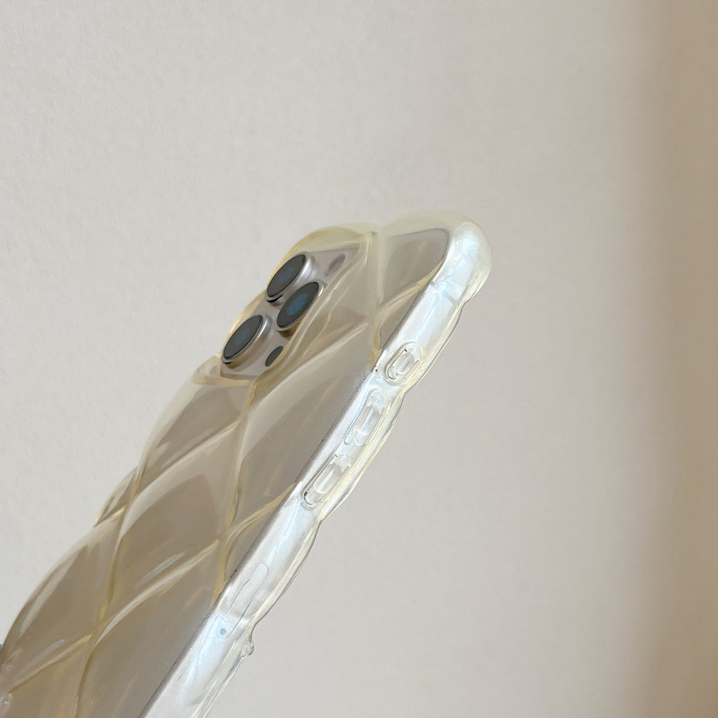 パールキルティングiPhoneケース