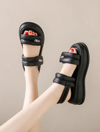 パッドストラップ｜厚底サンダル