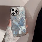 ゆれる青がきらめく｜バタフライiPhoneケース