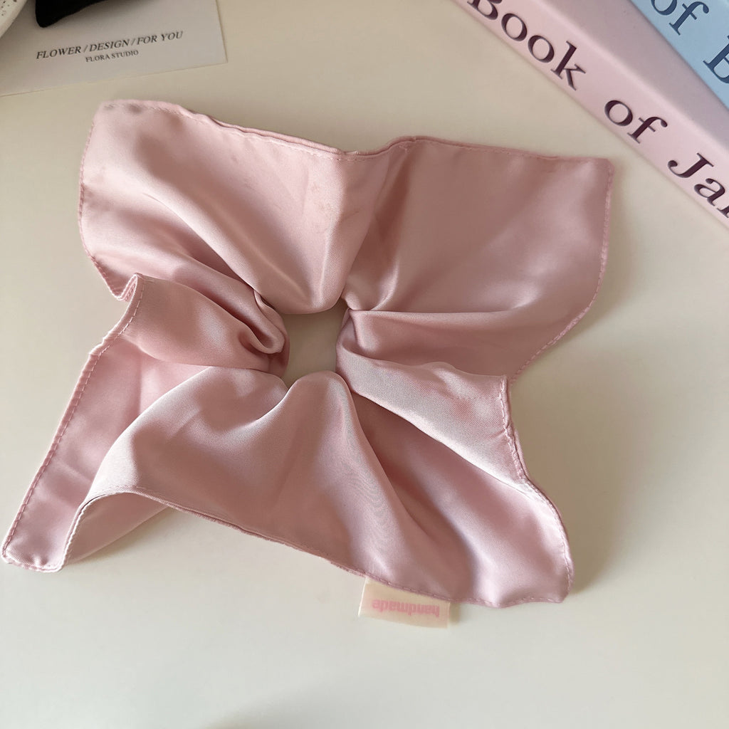 大きめリボン風｜サテンシュシュ