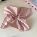 大きめリボン風｜サテンシュシュ