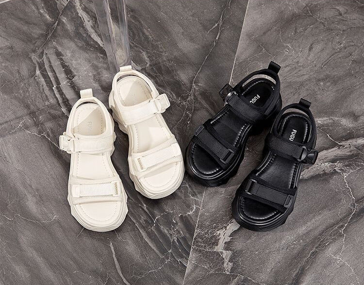 ウェーブソール｜厚底サンダル