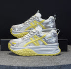 ボリュームメッシュ｜サイドライン厚底スニーカー