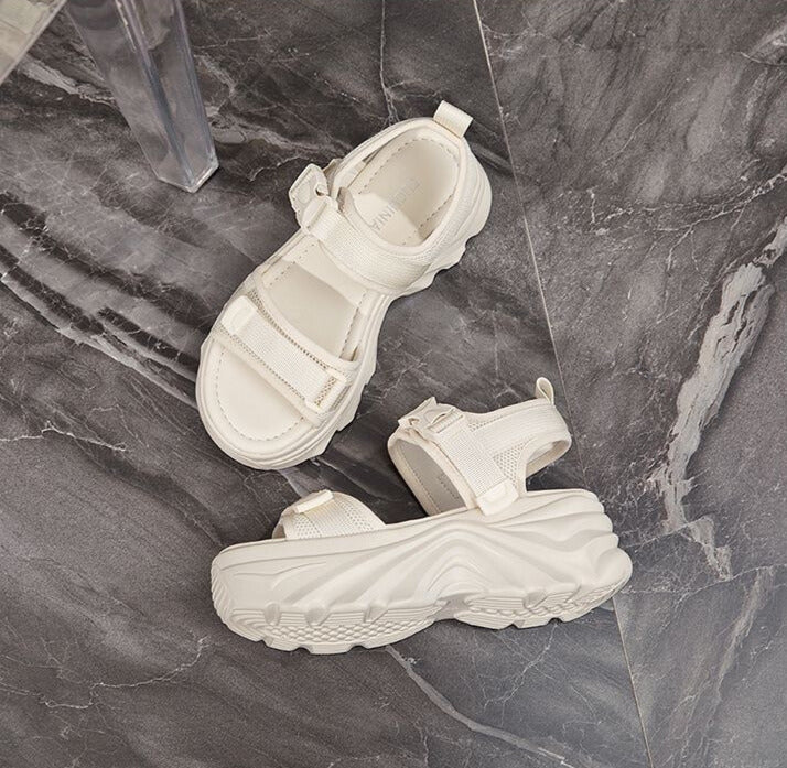 ウェーブソール｜厚底サンダル