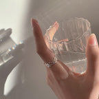 【2点セット】ハートデザイン｜シルバーリング