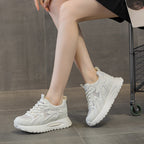 メッシュデザイン｜厚底スニーカー