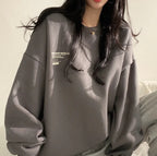 バックロゴオーバースウェット