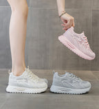 メッシュデザイン｜厚底スニーカー