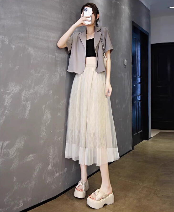 花柄リボン｜厚底サンダル