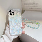 フラワーハート｜チャーム付きiPhoneケース