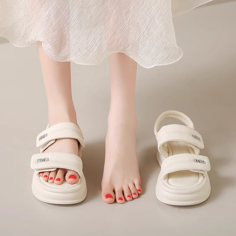 パッドストラップ｜厚底サンダル