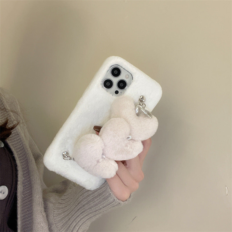 ハートファーグリップiPhoneケース