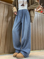裏起毛あったか｜ゆったりワイドパンツ
