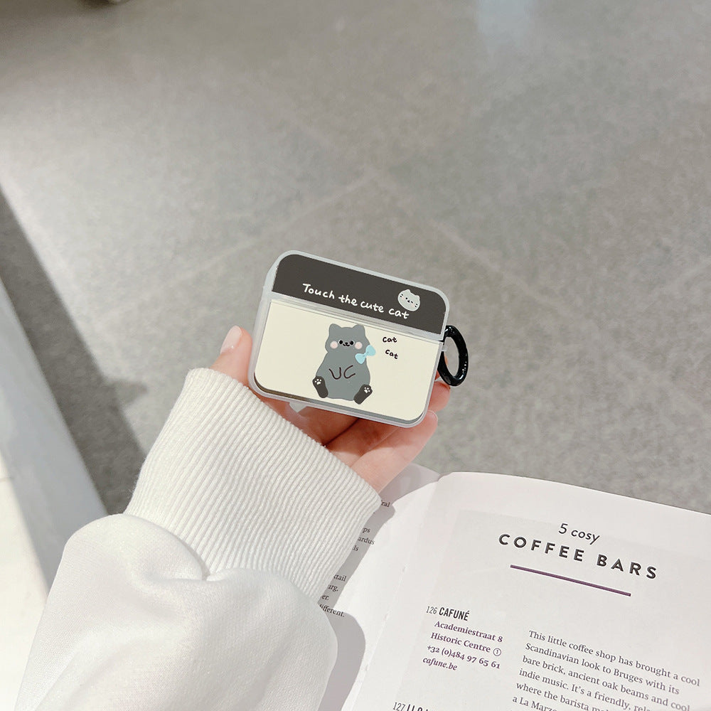 まるっこネコ｜ゆるカワAirPodsケース