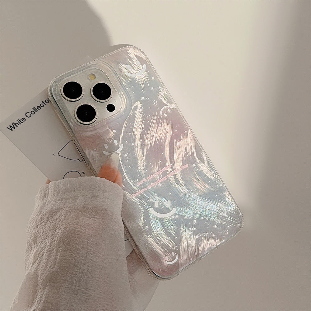 ひかりにゆれる｜スマイルクリアiPhoneケース