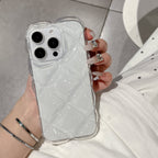 クリアキルティングiPhoneケース