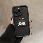 まんまる目が見つめる｜立体キャラiPhoneケース