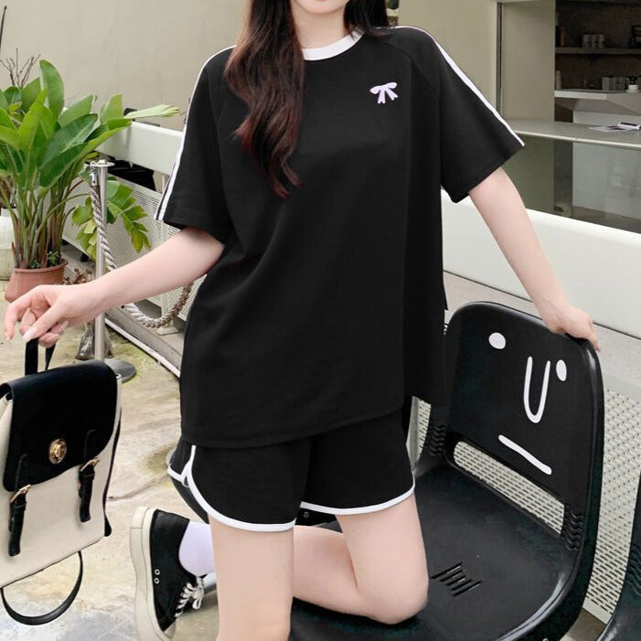 リボンワンポイント｜スポーティーセットアップ