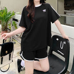 リボンワンポイント｜スポーティーセットアップ