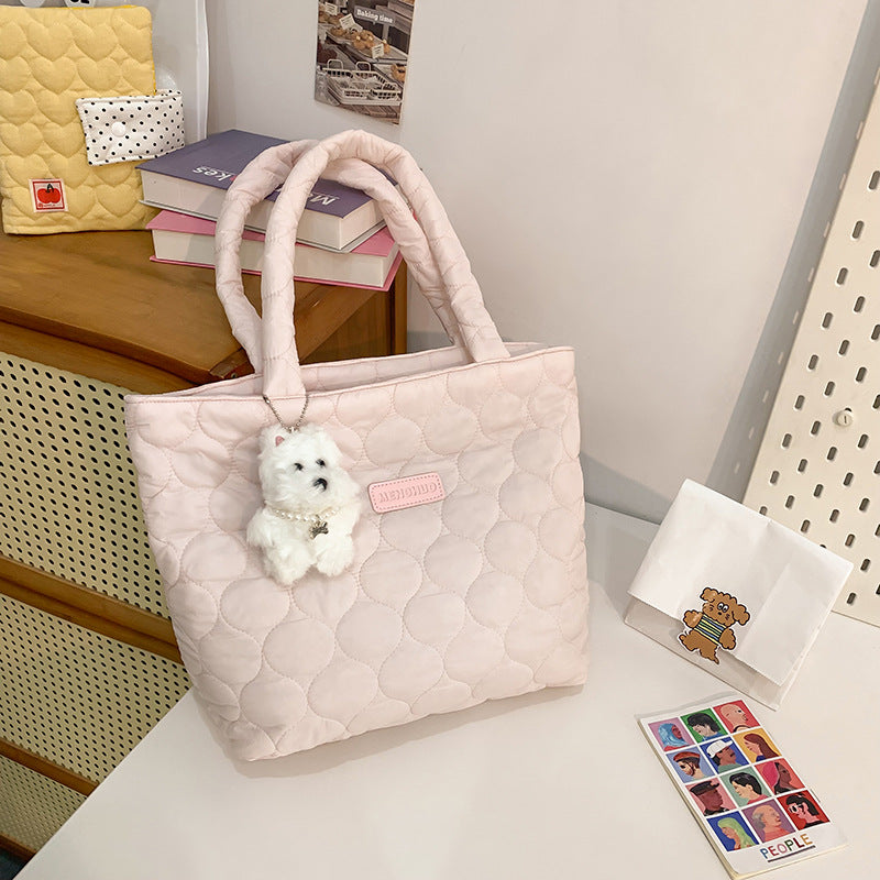 キルティングライトショルダーバッグ