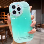 丸みフォルム×透明感グラデーション｜高品質シリコンiPhoneケース