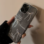 リボン＆パール｜きらめきiPhoneケース