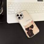 サングラスねこ｜ミラーiPhoneケース