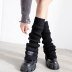 リブニットレッグウォーマー