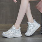 ボリュームメッシュ｜サイドライン厚底スニーカー