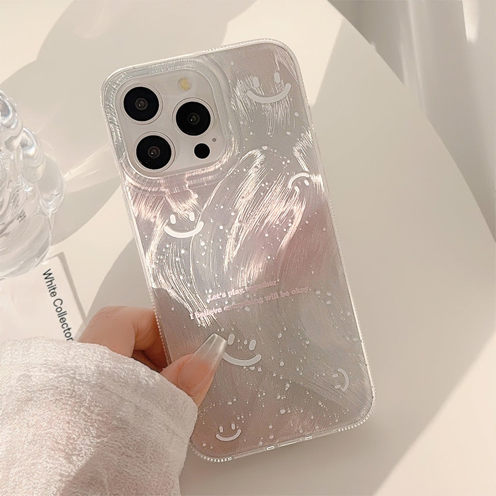 ひかりにゆれる｜スマイルクリアiPhoneケース