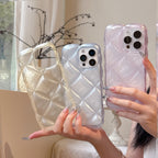 パールキルティングiPhoneケース