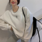 ハートロゴフリーススウェット