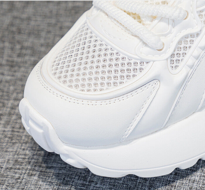 メッシュデザイン｜厚底スニーカー