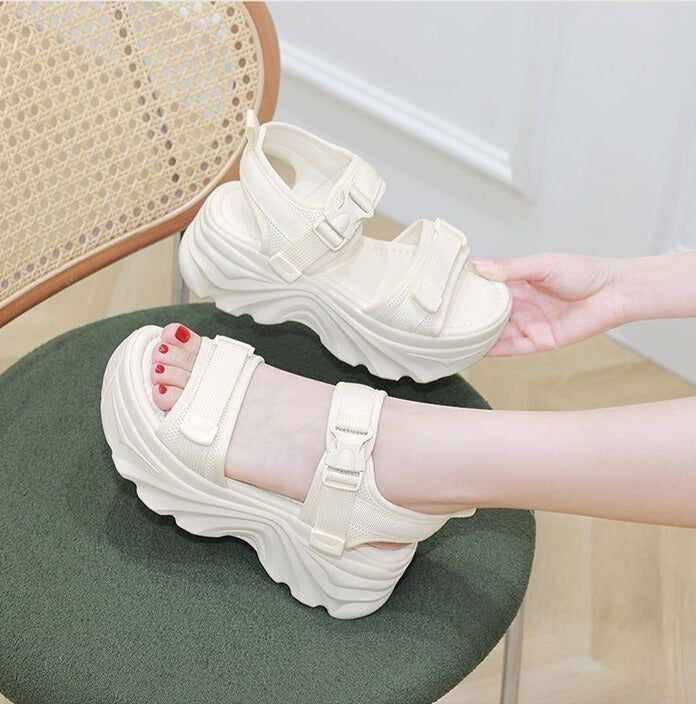 ウェーブソール｜厚底サンダル