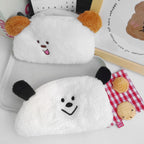 わんちゃんフェイス｜ふわもこ小物ポーチ