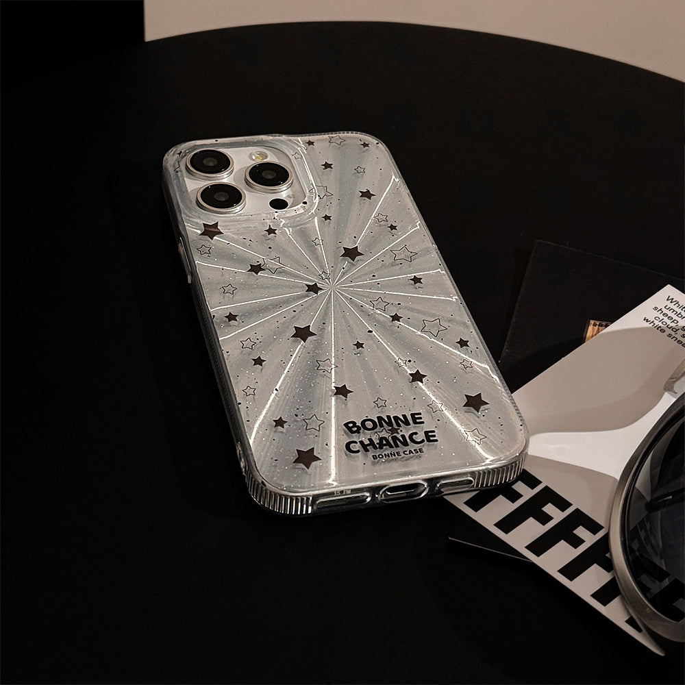 きらめくスター｜グリッターiPhoneケース
