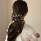 レオパード柄｜ボリュームシュシュ