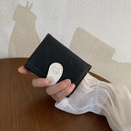 ネコ型エンボス｜コンパクト三つ折り財布