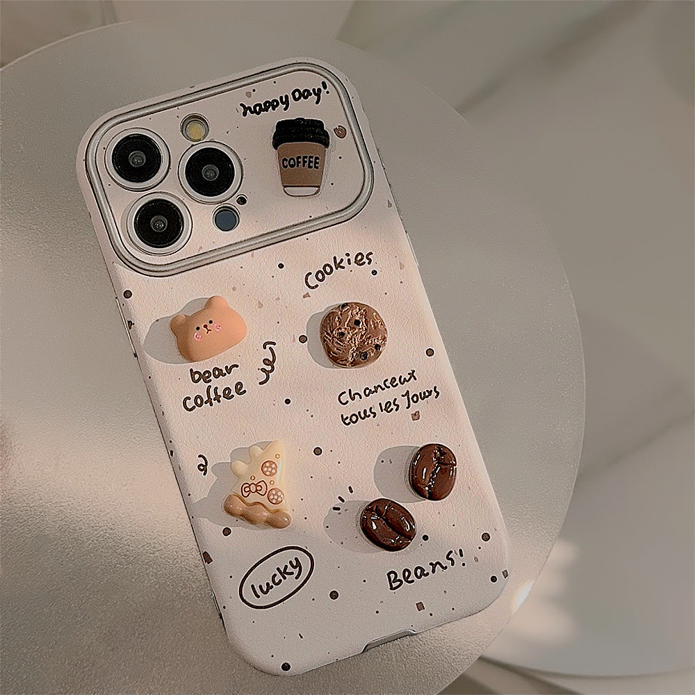 くまカフェ日和｜立体スイーツiPhoneケース