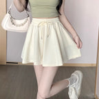 ふんわりシルエット｜スカート風ショートパンツ