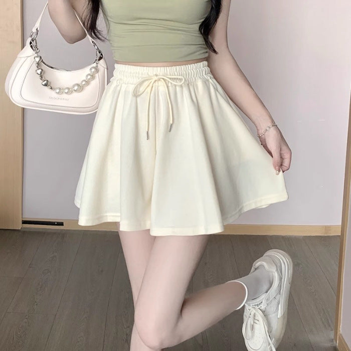 ふんわりシルエット｜スカート風ショートパンツ
