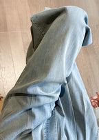 脚長シルエット｜ワイドデニムパンツ