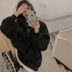 ハートロゴフリーススウェット