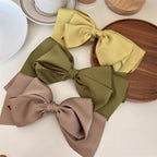 大きめリボン｜スプリングクリップヘアピン